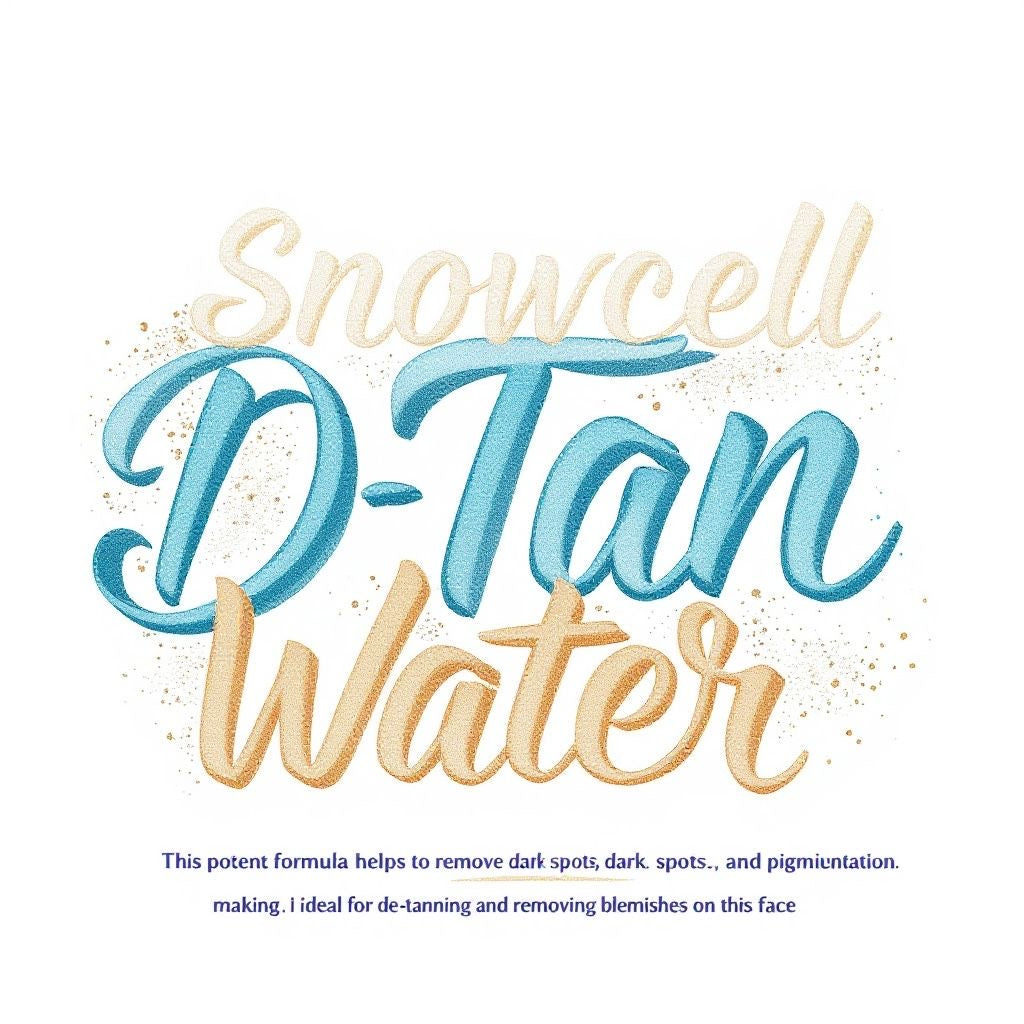 Snowcell Dtan/Detan serum - Best hydrating serum - Removes intense and deep skin tan