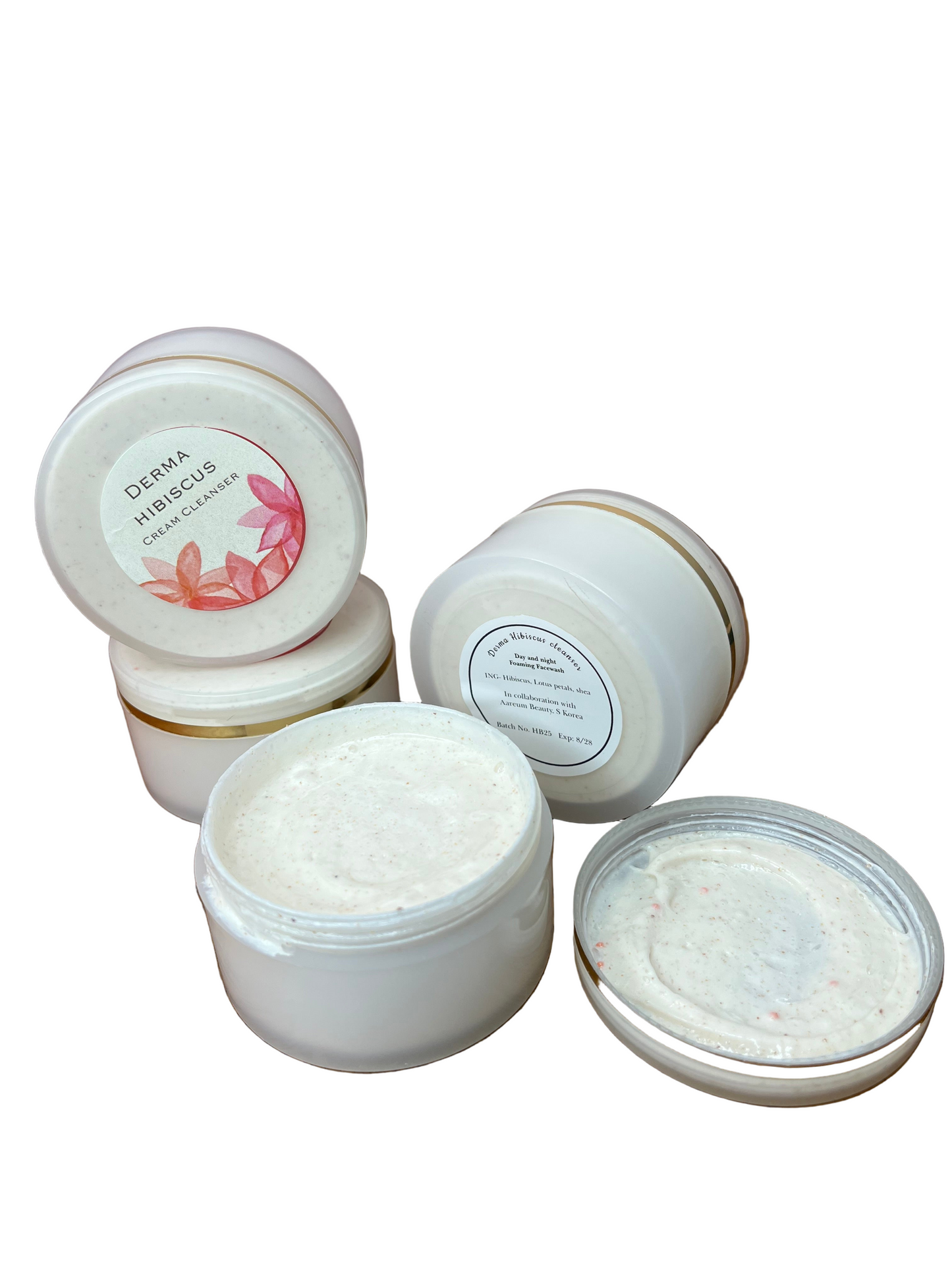 Derma Hibiscus Foaming Face wash - (Super cleanser with whitening effect )