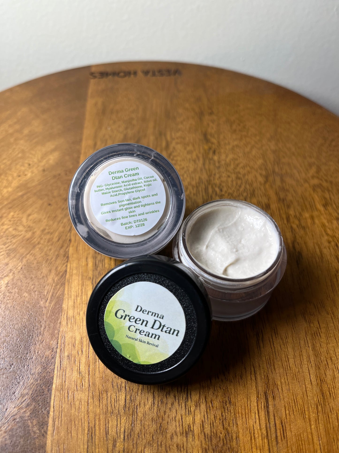 Derma Green Dtan Cream - Removes deep tan and pigmentation