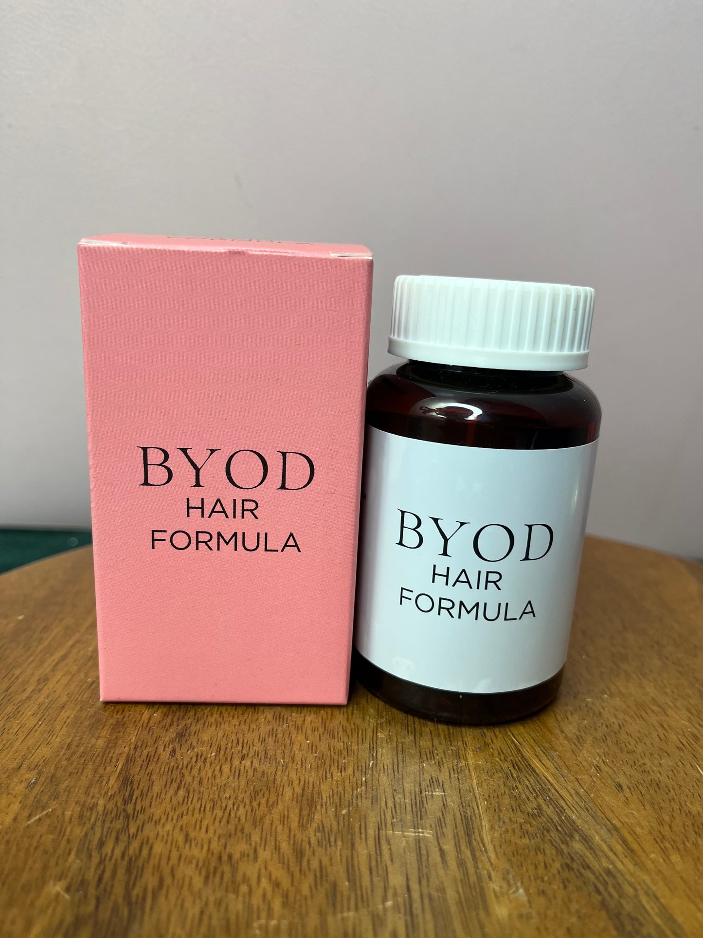 BYOD Hair Formula Capsules(60 capsules) - Makes the roots stronger and gives smooth and shiny hair