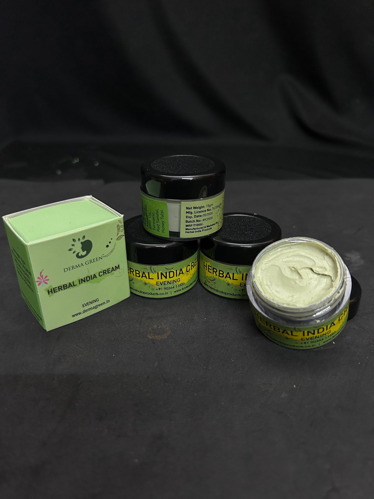Herbal India night or evening cream - (Radiance pearl glow cream with super whitening effects with advanced Korean technology)