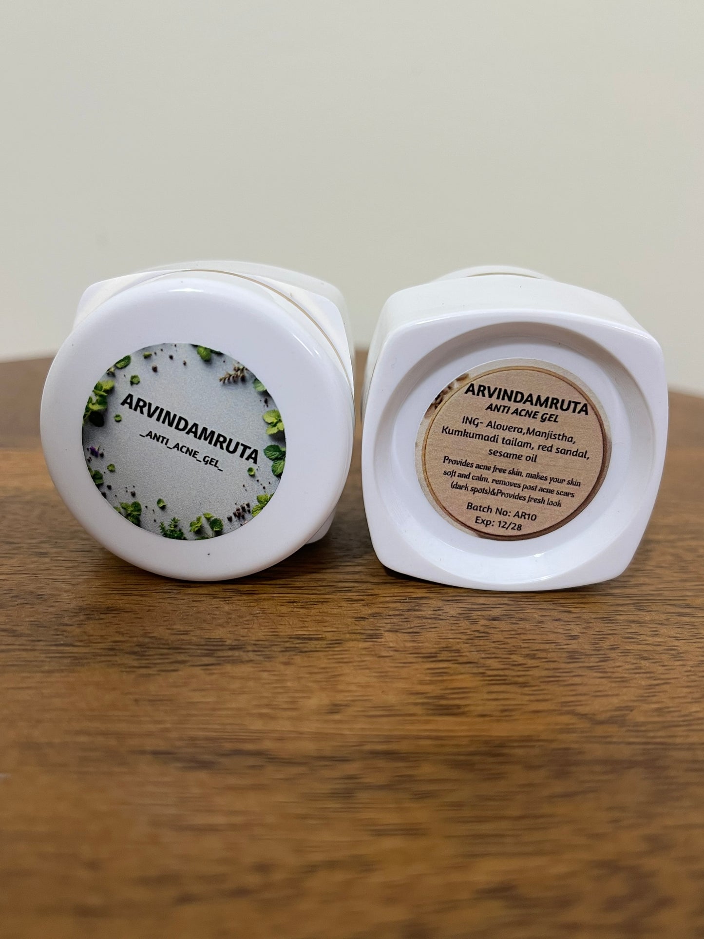 Arvindamruta - Organic anti acne gel