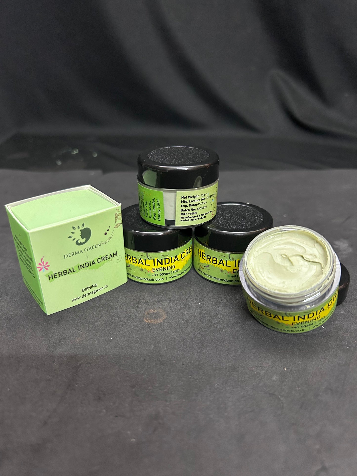 Herbal India night or evening cream - (Radiance pearl glow cream with super whitening effects with advanced Korean technology)