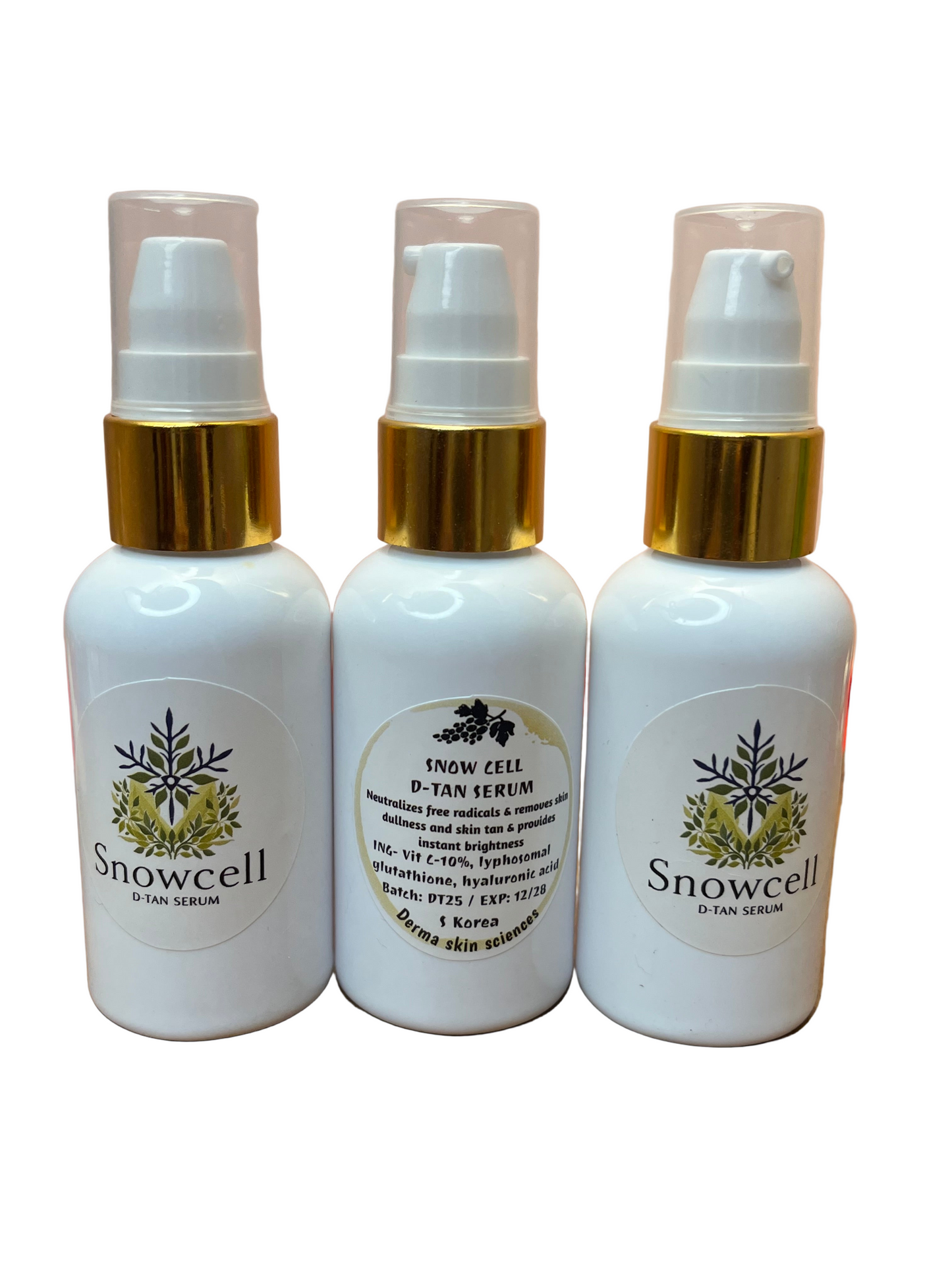 Snowcell Dtan/Detan serum - Best hydrating serum - Removes intense and deep skin tan