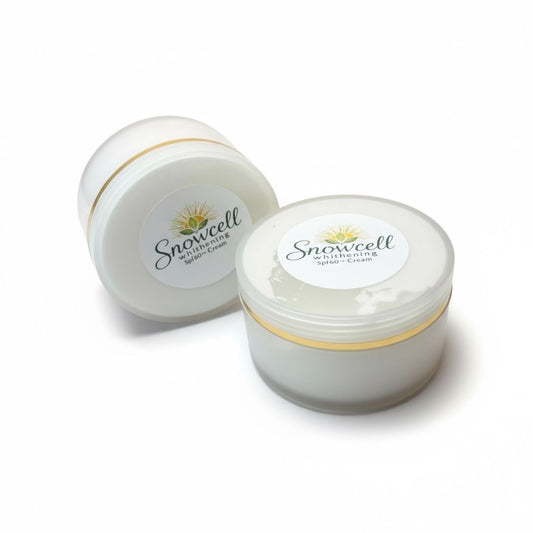 Snowcell whitening spf 60++ cream - Advanced sunscreen that protects the skin from UV rays and harmful blue light and other environmental stressors