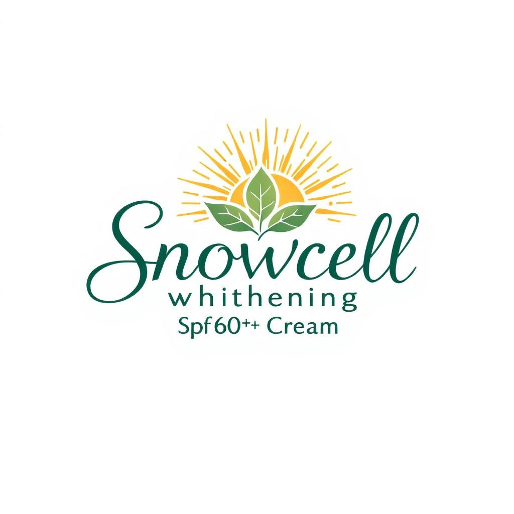 Snowcell whitening spf 60++ cream - Advanced sunscreen that protects the skin from UV rays and harmful blue light and other environmental stressors