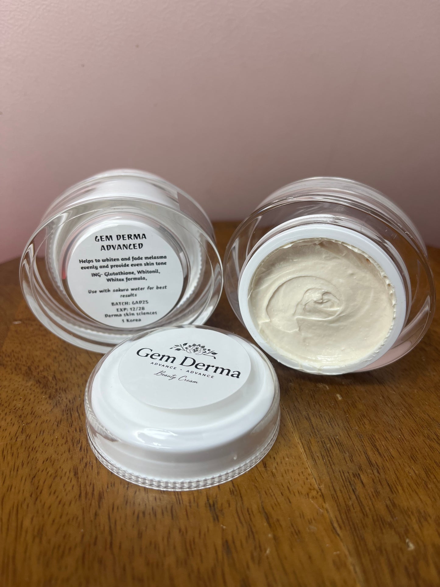 Gem Derma advanced - Best and advanced whitening cream - Improves skin texture and removes discoloration