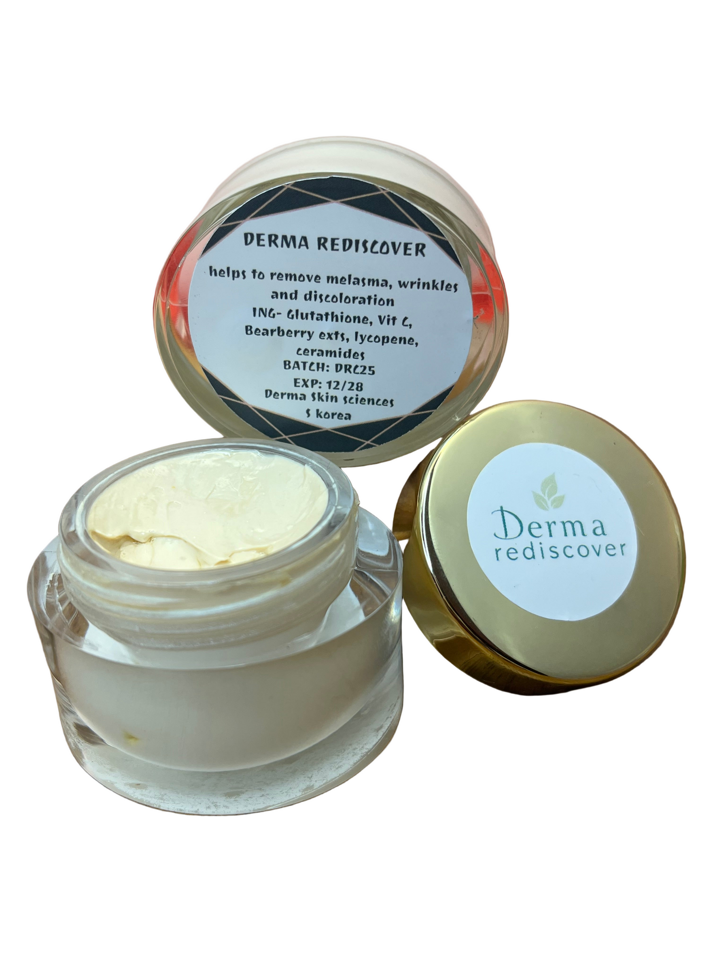 Derma rediscover - Advanced korean based cream that removes deep and intense melasma