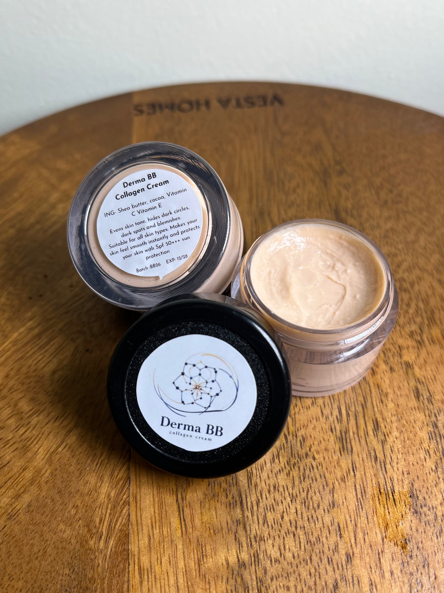 Derma BB Collagen cream mini-Best Foundation cream with whitening effects and SPF 50+++