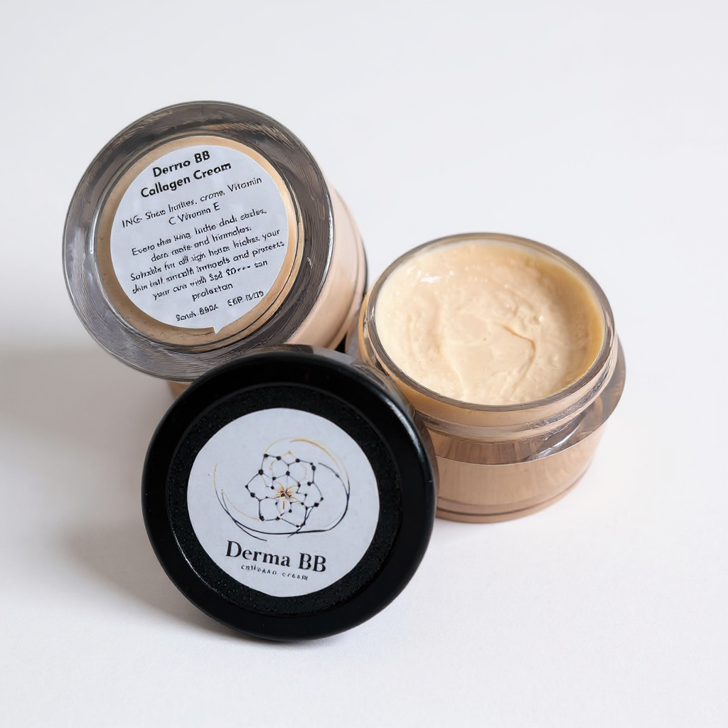 Derma BB Collagen cream mini-Best Foundation cream with whitening effects and SPF 50+++