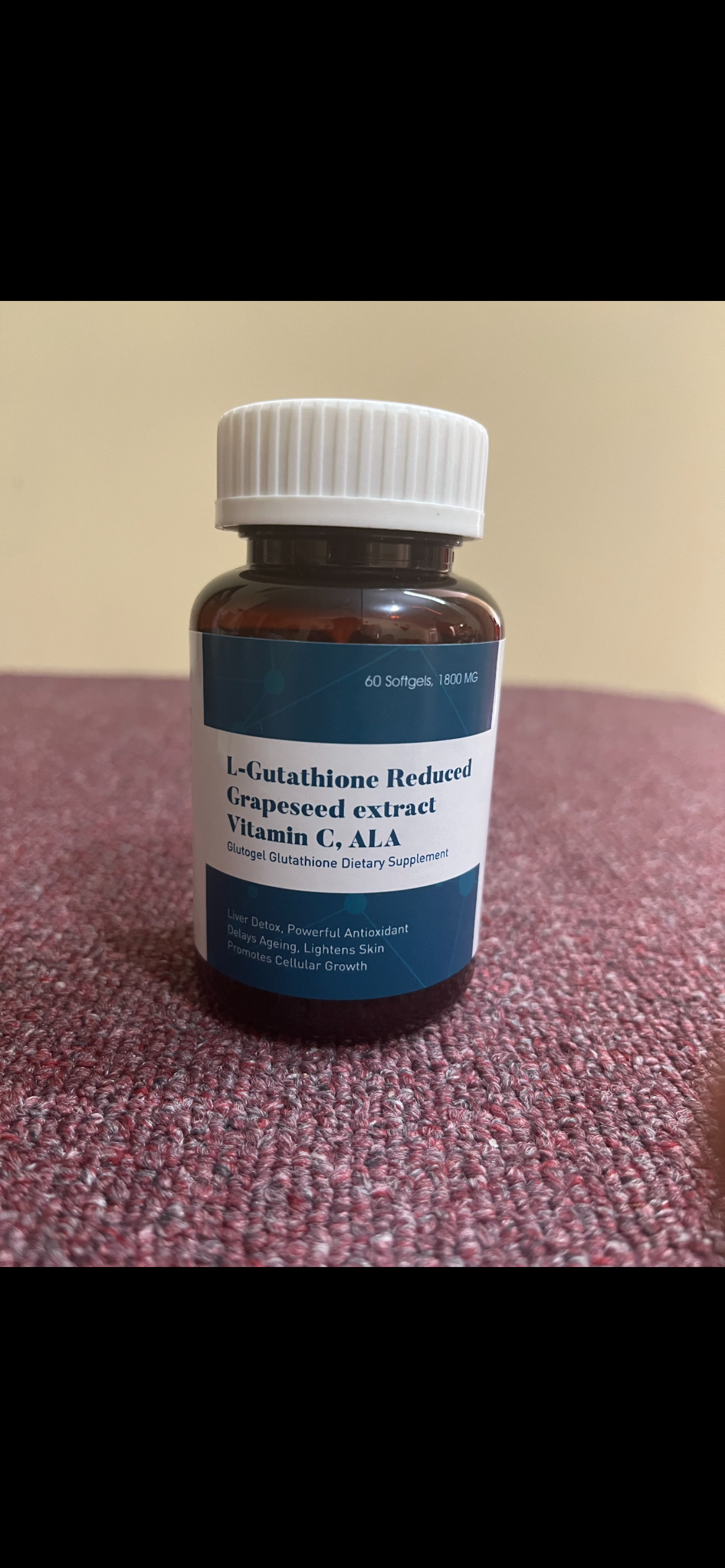 Glutathione capsules