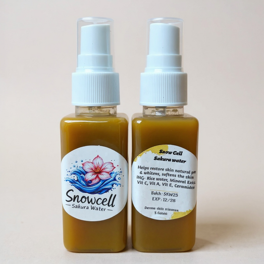 Snowcell Sakura water - Hydrating Toner Mist - Keeps you skin soft and fades dullness